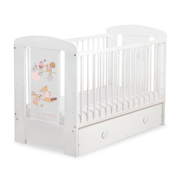 Lit pour Bébé avec Tiroir 120x60 cm Maxi