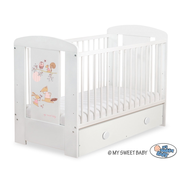 Lit pour Bébé avec Tiroir 120x60 cm Maxi