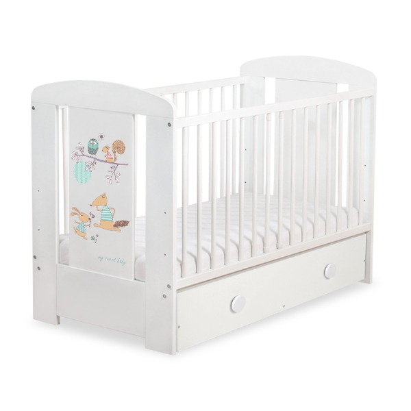 Lit pour Bébé avec Tiroir 120x60 cm Maxi