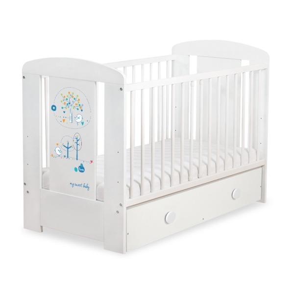 Lit pour Bébé avec Tiroir 120x60 cm Maxi