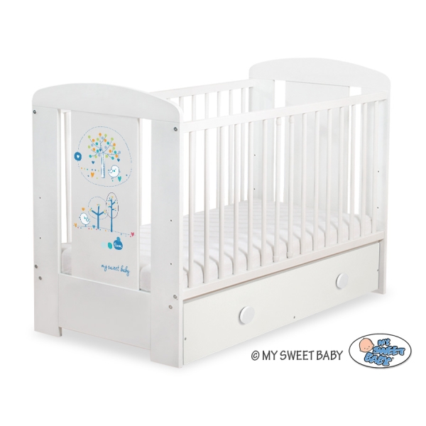 Lit pour Bébé avec Tiroir 120x60 cm Maxi