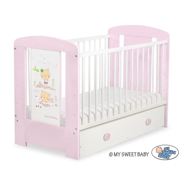 Lit pour Bébé avec Tiroir 120x60 cm Maxi