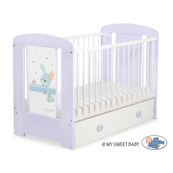 Lit pour Bébé avec Tiroir 120x60 cm Maxi