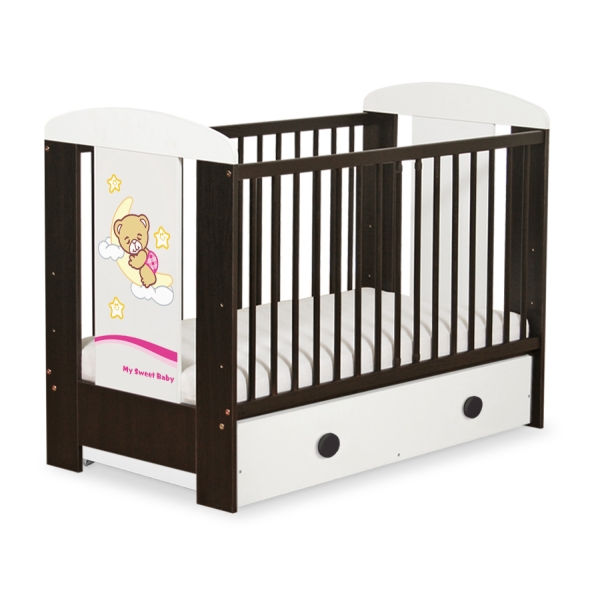 Lit pour Bébé avec Tiroir 120x60 cm Maxi Nuit
