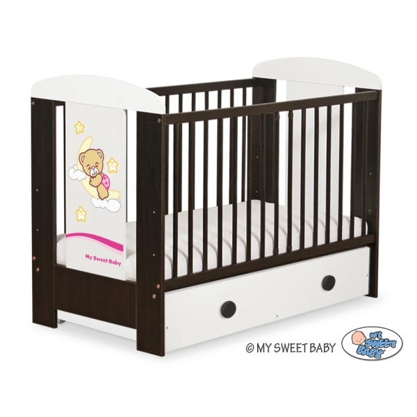 Lit pour Bébé avec Tiroir 120x60 cm Maxi Nuit