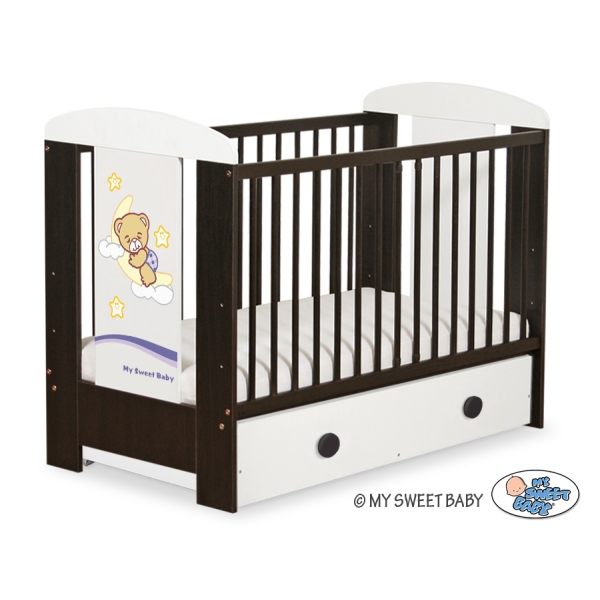 Lit pour Bébé avec Tiroir 120x60 cm Maxi Nuit