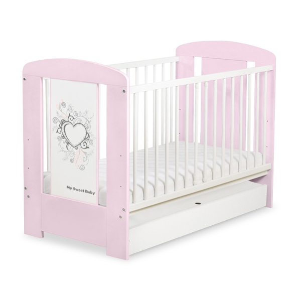 Lit pour Bébé avec Tiroir 120x60 Standard