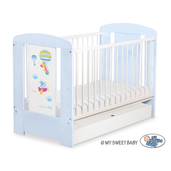 Lit pour Bébé avec Tiroir 120x60 Standard