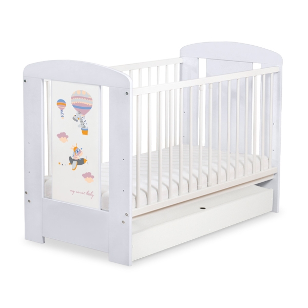 Lit pour Bébé avec Tiroir 120x60 Standard