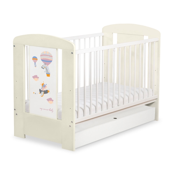 Lit pour Bébé avec Tiroir 120x60 Standard