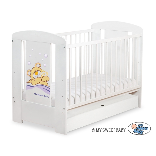 Lit pour Bébé avec Tiroir 120x60 Standard Barnabé