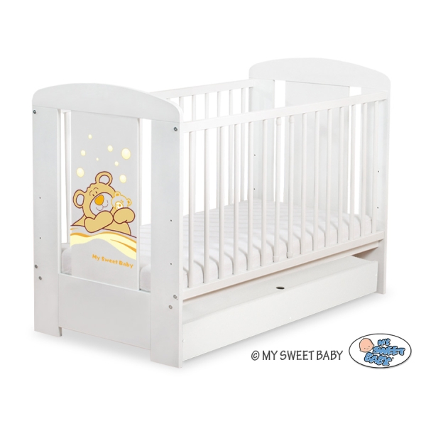 Lit pour Bébé avec Tiroir 120x60 Standard Barnabé