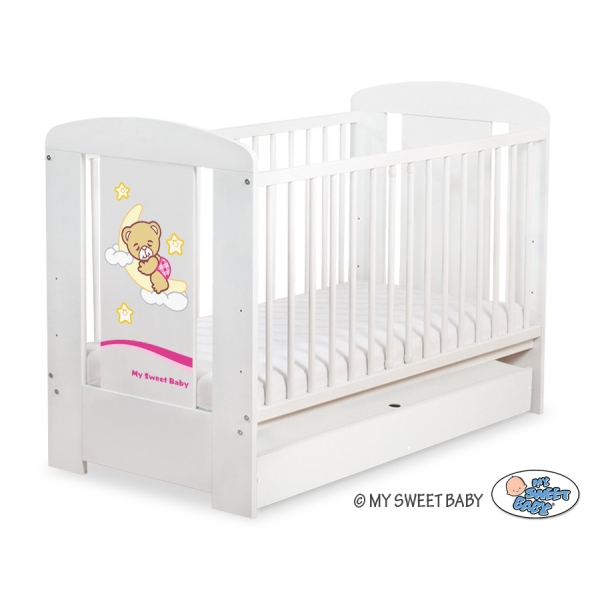 Lit pour Bébé avec Tiroir 120x60 Standard Nuit