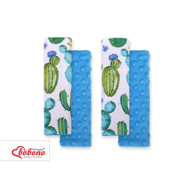 Lot de 2 Protèges Ceinture Turquoise