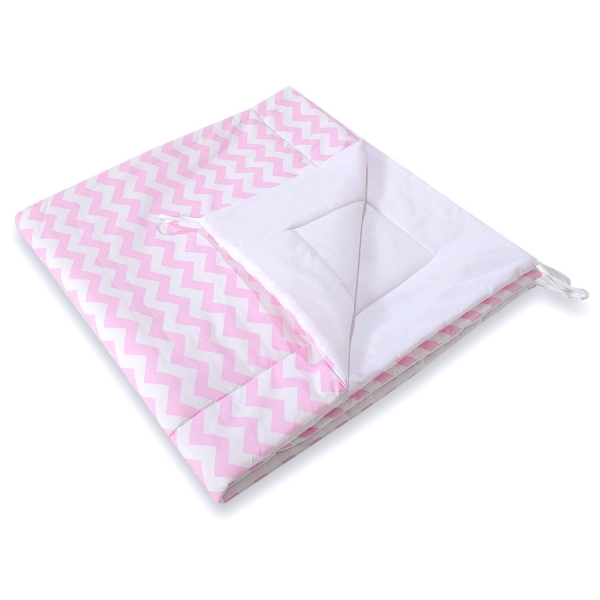 Matelas de Jeu pour Tipi Rose Chevron