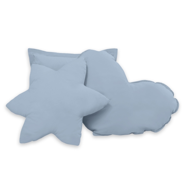 Méga Lot: Tente de Tipi + Tapis de Jeu + Oreillers + Plumes Bleu Pastel