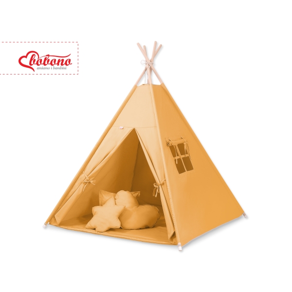 Méga Lot: Tente de Tipi + Tapis de Jeu + Oreillers + Plumes Miel
