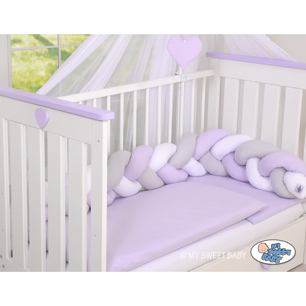 Moustiquaire en Tulle pour Lit Bébé Lila Mousseline