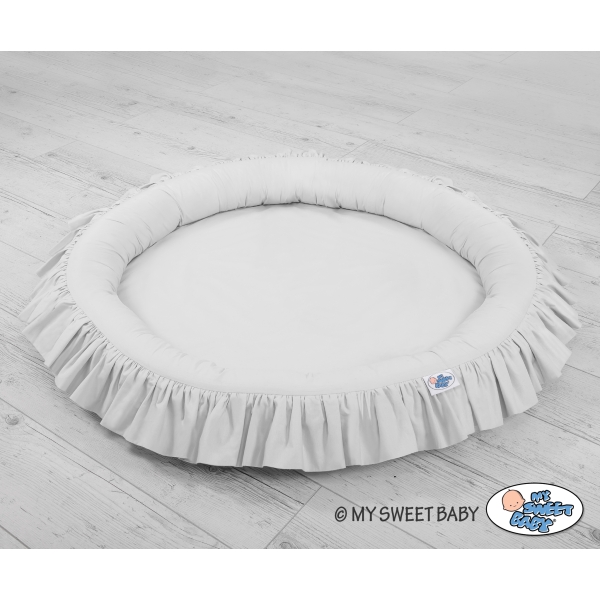 Nid à Froufrou pour Bébé Gris