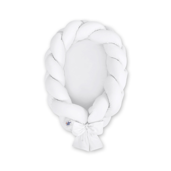 Réducteur de Lit Bébé tressé et tapis 2 en 1