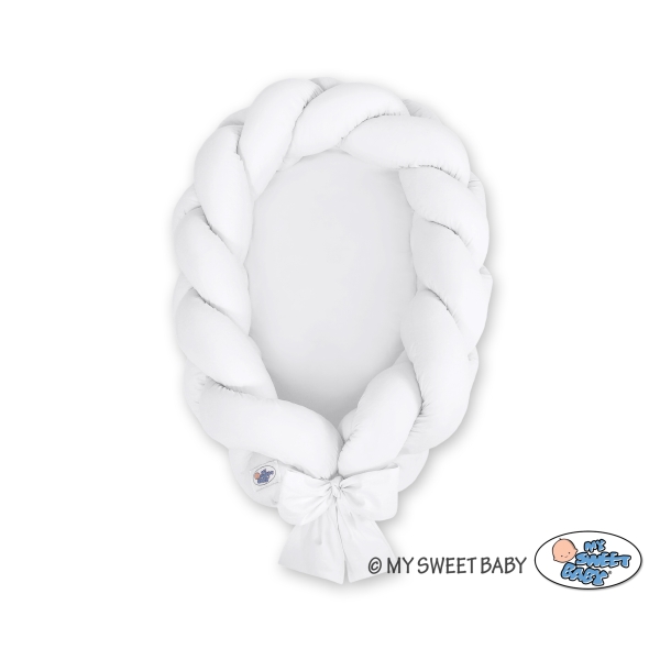 Réducteur de Lit Bébé tressé et tapis 2 en 1