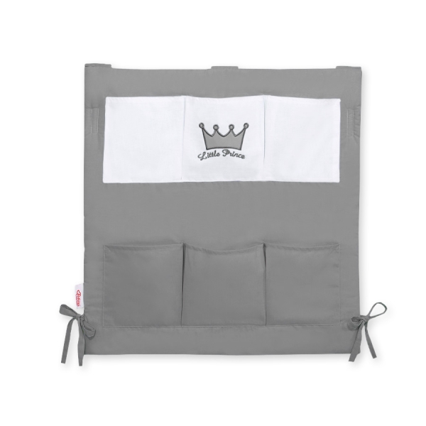 Organiseur pour Lit de Bébé Anthracite Prince / Princess