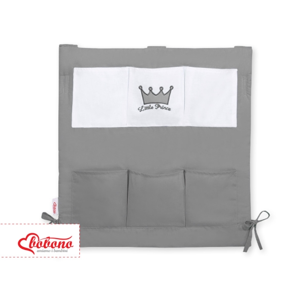 Organiseur pour Lit de Bébé Anthracite Prince / Princess