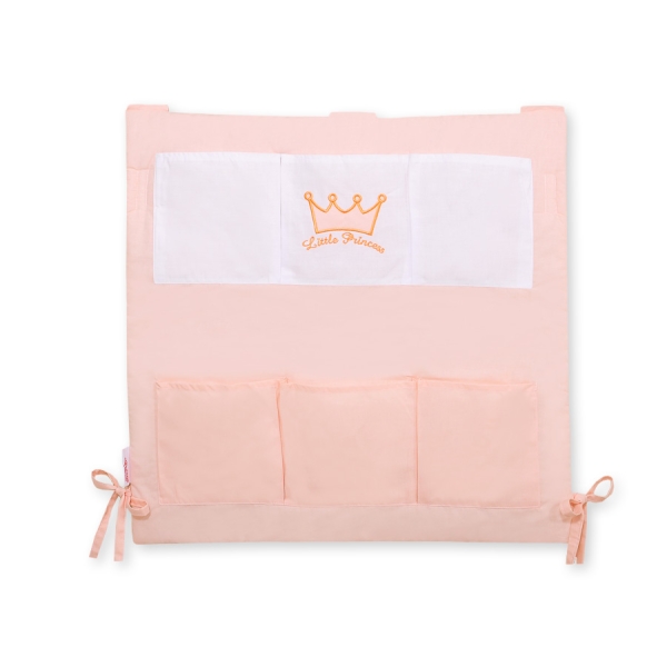 Organiseur pour Lit de Bébé Rose Poudré Prince / Princess