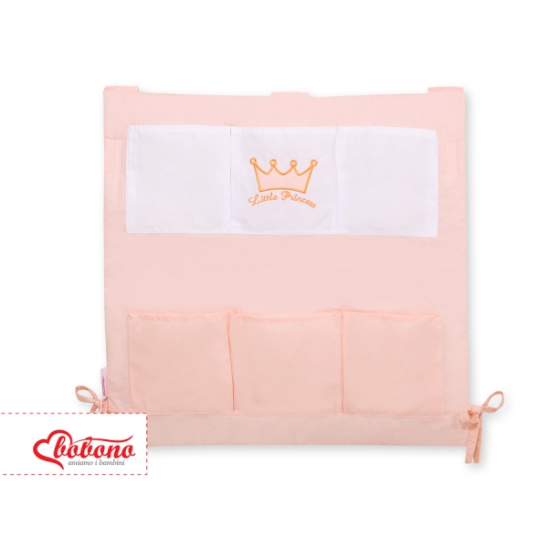 Organiseur pour Lit de Bébé Rose Poudré Prince / Princess