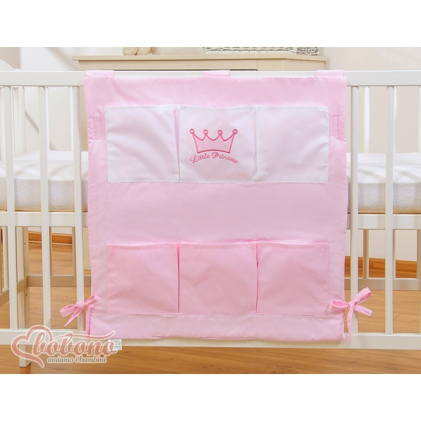 Organiseur pour Lit de Bébé Rose Prince / Princess