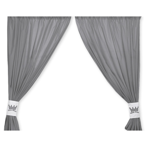 Paire de Rideaux de Chambre de Bébé  Anthracite Prince / Princess