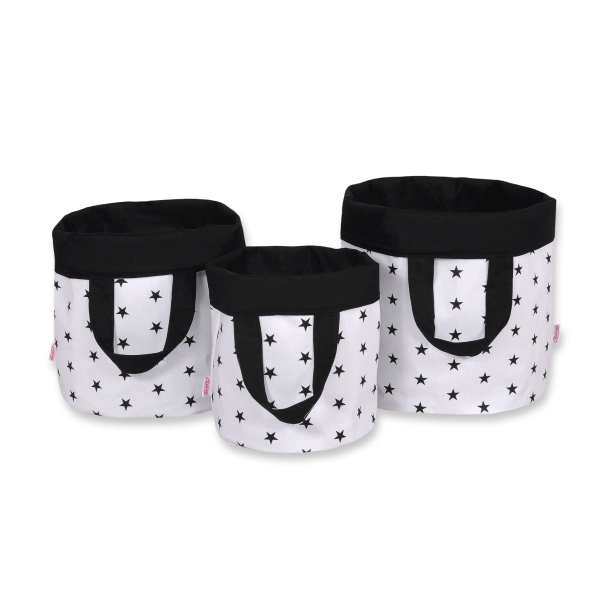 Panier à Jouets Double Face L Noir
