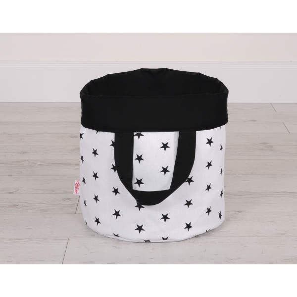 Panier à Jouets Double Face M Noir