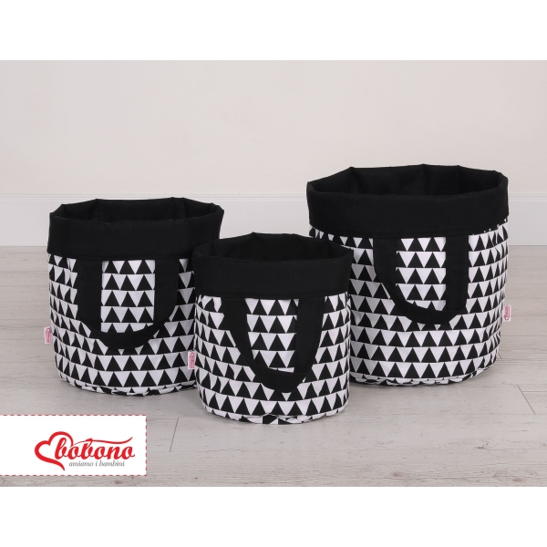 Paniers de Rangement L Noir