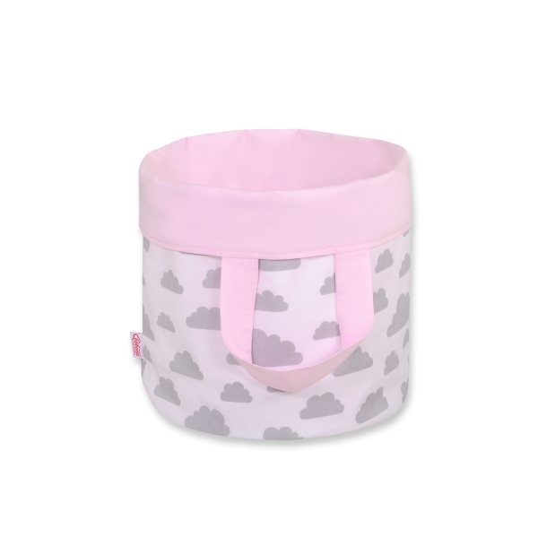 Paniers de Rangement M Rose Gris Des Nuages