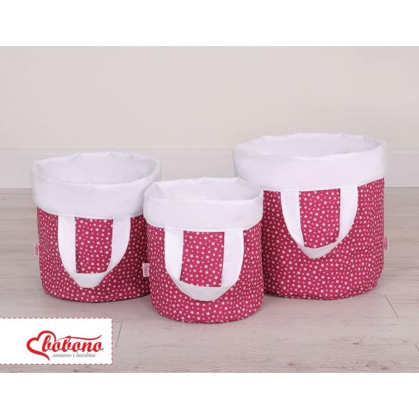 Paniers de Rangement S Blanc Bordeaux Bordeaux