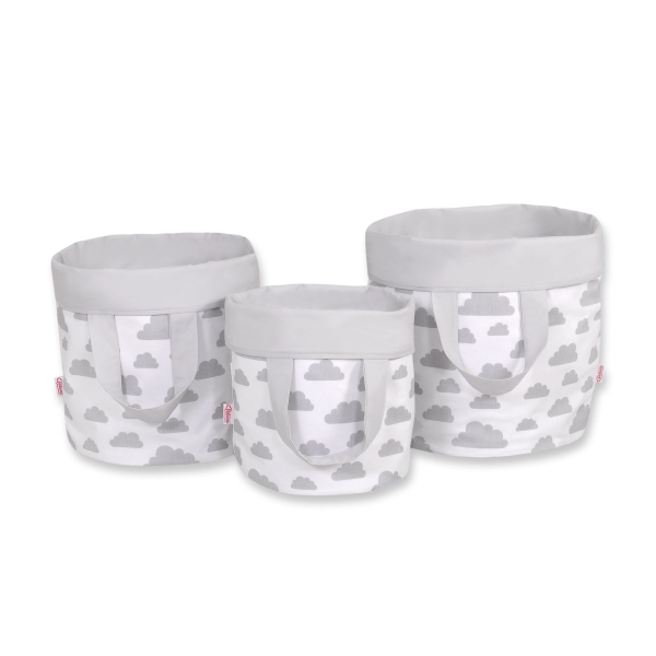 Paniers de Rangement S Gris Des Nuages