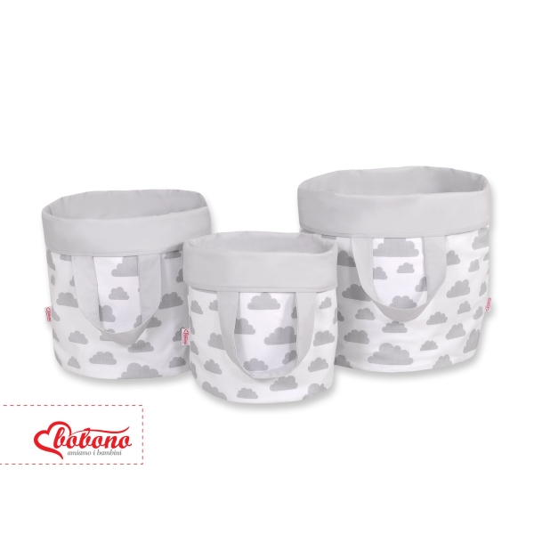 Paniers de Rangement S Gris Des Nuages