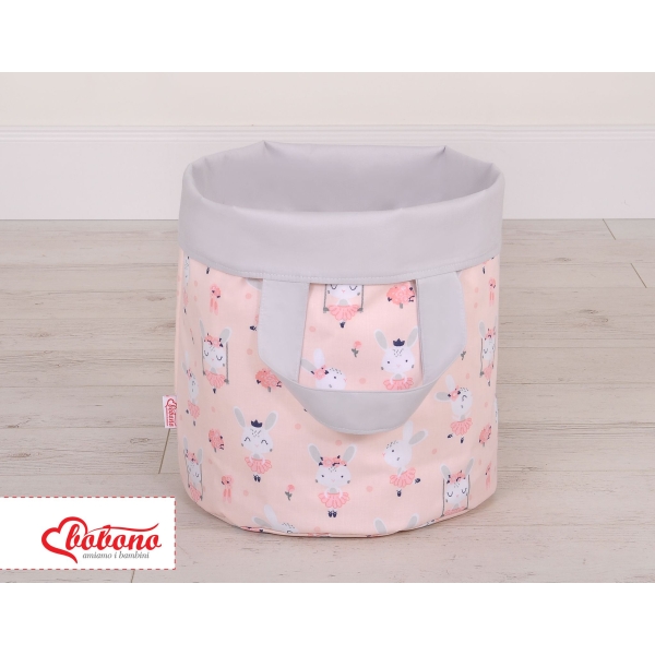 Paniers de Rangement S Rose Gris Ballerines