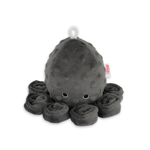 Pieuvre Câlins avec Hochet  Anthracite