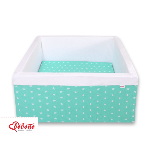Piscine à Balle pour Enfant - Balles Non-incluses Menthe à Étoiles