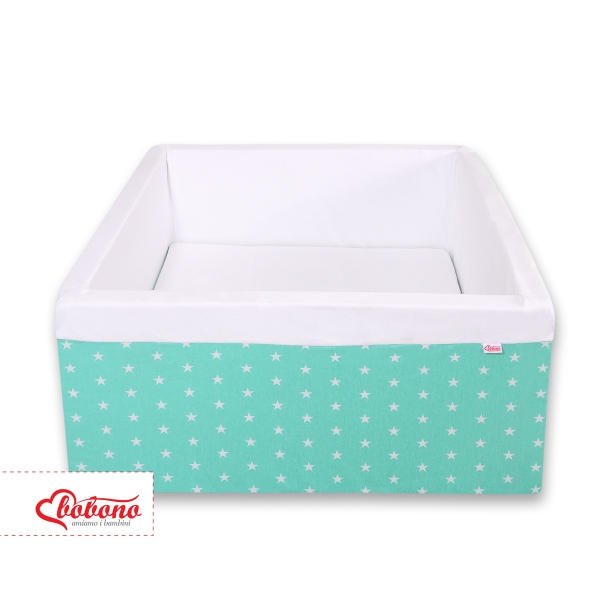 Piscine à Balle pour Enfant - Balles Non-incluses Menthe à Étoiles
