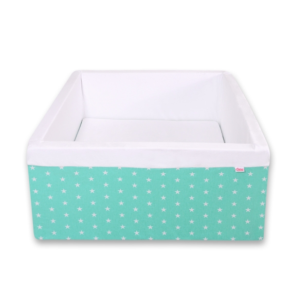 Piscine à Balle pour Enfant - Balles Non-incluses Menthe à Étoiles