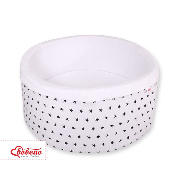 Piscine à Balle Sans Balle Blanche à Étoiles