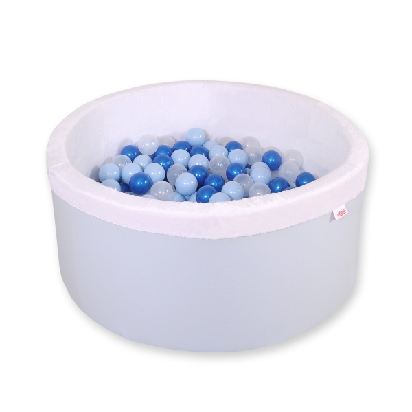 Piscine à Balles Minky 200pcs Bleu