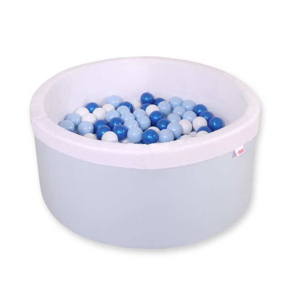 Piscine à Balles Minky 200pcs Bleu