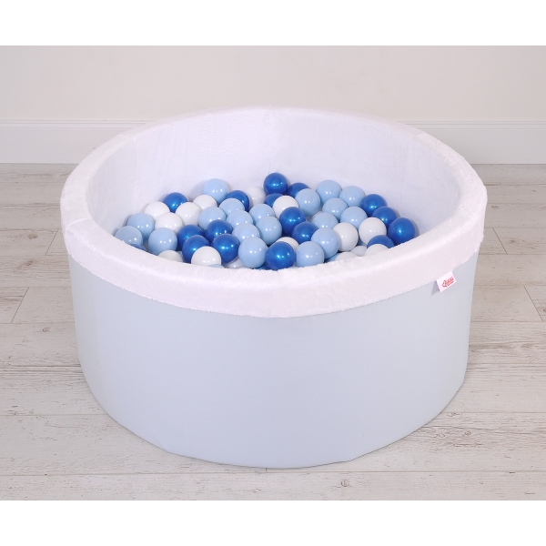Piscine à Balles Minky 200pcs Bleu