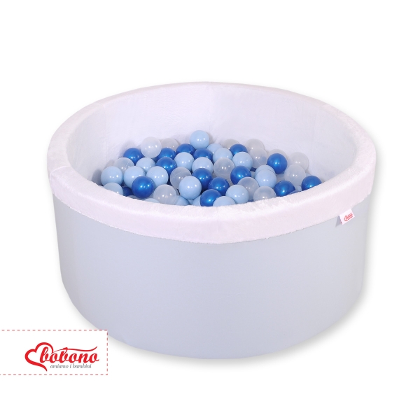 Piscine à Balles Minky 200pcs Bleu
