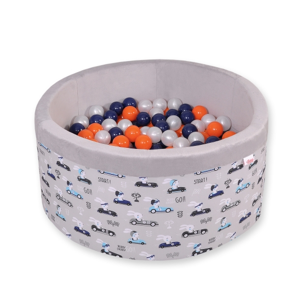 Piscine à Balles Minky 200pcs Lapins