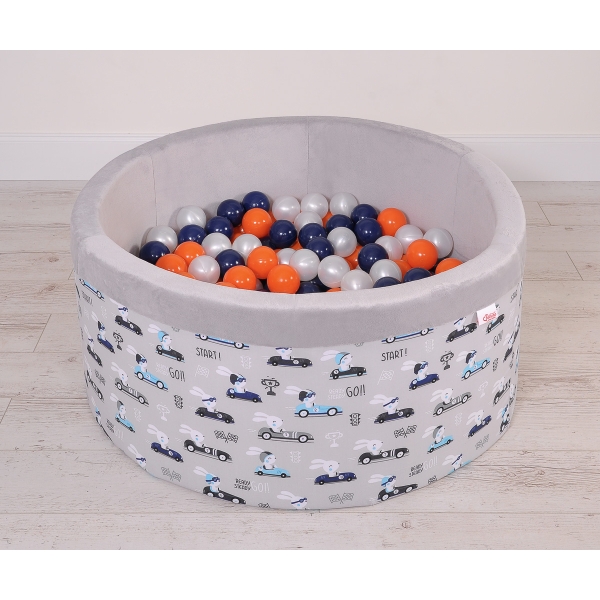 Piscine à Balles Minky 200pcs Lapins